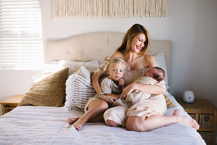 Cape Town lifestyle at home newborn photoshoot